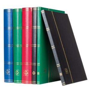 Classificador BASIC A4, 32 páginas brancas, capa em verde - 333 321
