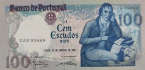 100$00 chapa 8 - 31/01/1984