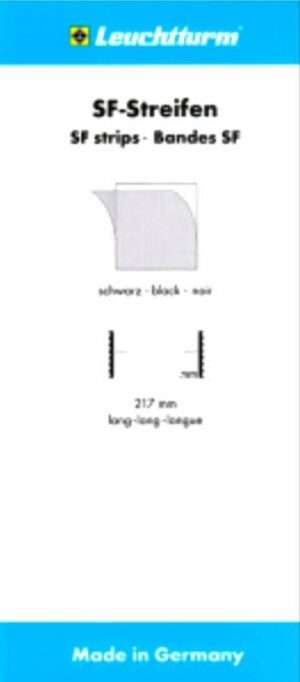 217 x 72 d mm fundo branco - Tiras SF para selos/blocos (pacote de 10) - 337 467