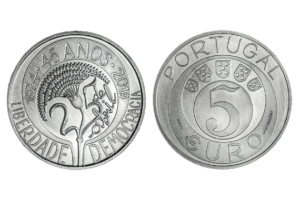 2019 - Portugal - 5 euros - 25 De Abril