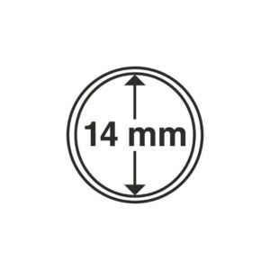 Cápsulas redondas para moedas CAPS, 14 mm - 314 071