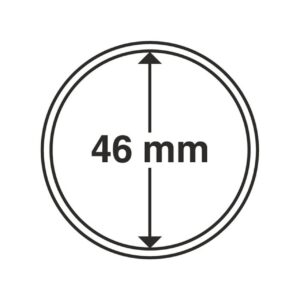 Cápsulas redondas para moedas CAPS, 46 mm - 319 538