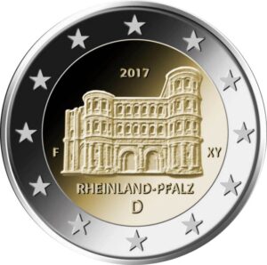 2017 - Alemanha - 2 euro - Porta Nigra