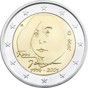2014 - Finlândia - 2 euros -Tove Jansson