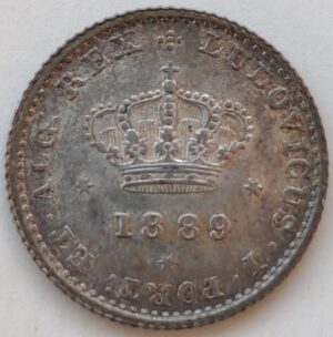 50 réis de prata, D. Luís I de 1889