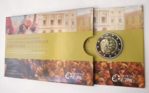 2010 - PROOF 2€ - Centenário da República Portuguesa