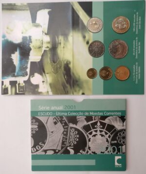 2001 - BNC - Série anual de moedas correntes