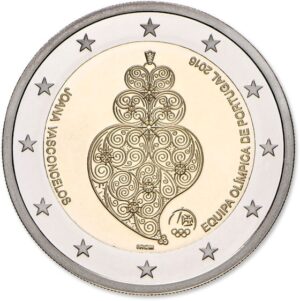 2016 - Portugal - 2 euros - J. Olímpicos do Rio 2016