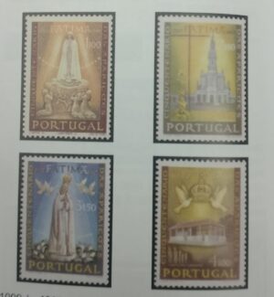 1967 - Série nº 1000/03 - Cinquentenário das Aparições de Fátima