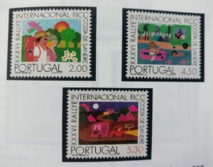 1975 - Série nº 1255/57 - 36º Rallye da Federação Internacional de Campismo e Caravanismo (FICC)