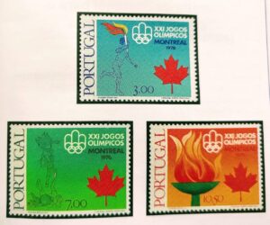 1976 - Série nº 1289/91 - 21º Jogos Olímpicos Montreal