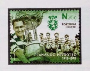 2018 - Série nº 4963 - Fernando Peyroteo, 100 anos do Nascimento