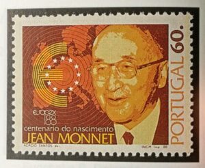 1988 - Série nº 1841 - EUROPEX 88. Centenário do Nascimento de Jean Monet