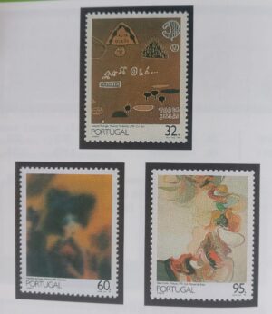 1990 - Série nº 1923/25 - Pintura Portuguesa do séc. XX (5º grupo)