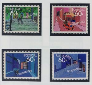 1990 - Série nº 1943/46 - Felicitações