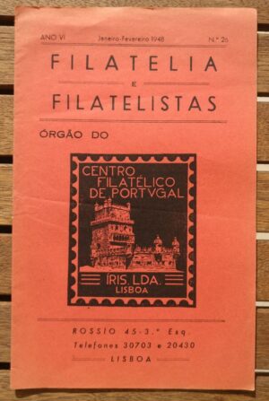 1948 - Nº 26 - Filatelia e Filatelistas, Ano VI -  Janeiro - Fevereiro