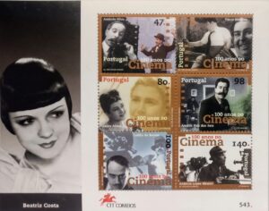 1996 - Bloco nº 174 - 100 anos do Cinema em Portugal