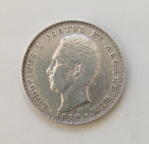 500 réis de prata, D. Luís I de 1879