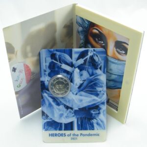 2021 - Malta - 2 euros - Heróis da Pandemia