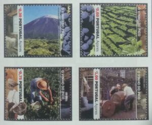 2006 - Série nº 3463/66 - Açores, vinho do Pico