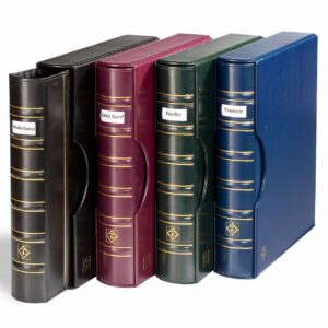 Álbum GRANDE Classic SIGNUM com argolas e Estojo, em preto - 338 605