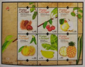 2015 - Bloco nº 537 - Frutas de Portugal (1º grupo)