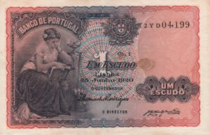 1$00 chapa 1 - 25/06/1920