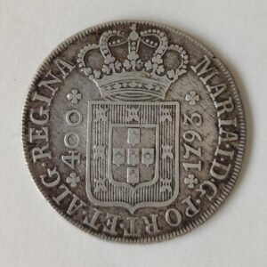 Cruzado Novo de prata, D. Maria I de 1793