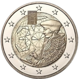 2022 - Luxemburgo - 2 euros - 35 anos do Programa Erasmus