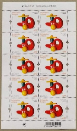 2015 - F. Miniatura Nº 79 - Europa CEPT, Portugal - Brinquedos Antigos