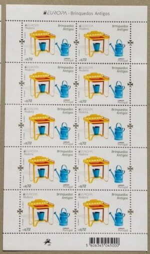 2015 - F. Miniatura Nº 81 - Europa CEPT, Madeira - Brinquedos Antigos