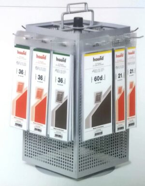 217 x 32 mm fundo preto - Tiras HAWID para selos (pacote de 25) - 340 164