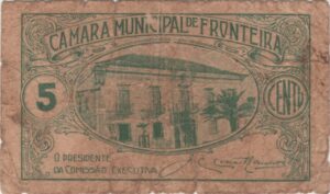 Cédula, Câmara Municipal de Fronteira - 5 Centavos
