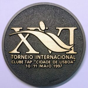 Medalha - Clube TAP - XVI Torneio internacional (cidade de Lisboa 1997)
