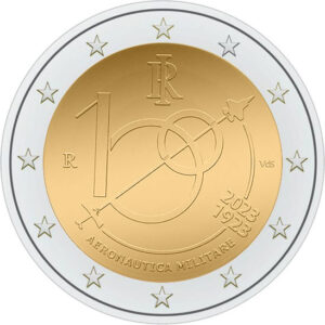 2023 - Itália, 2 euros, Aviação Militár