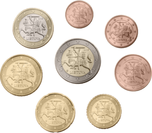 2015 - Lituânia - Série Completa 1 cêntimo a 2 euros