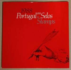 Livro anual dos CTT - Portugal em selos 1988