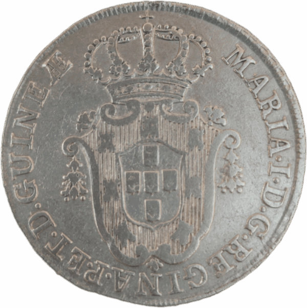 8 Macutas de D. Maria I de 1796 - Angola