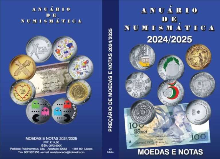 Catálogo, Anuário de Numismática 2024/2025 Filatelia do Chiado