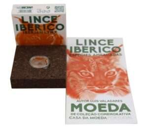 2016, Portugal, 5 euros PRATA Proof, Lince Ibérico