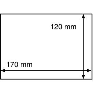 Bolsas para de notas, postais, cartas, etc... C6, 170x120 mm - 308 669