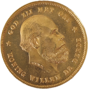 Holanda, 10 Florins - 1876
