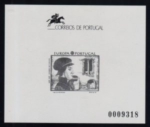 1992 - Europa Madeira, 1480-1481, Colombo no Funchal. Prova não denteada