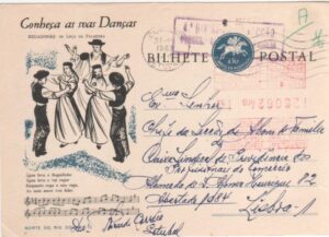1963 - Inteiro postal circulado, Setúbal/Lisboa