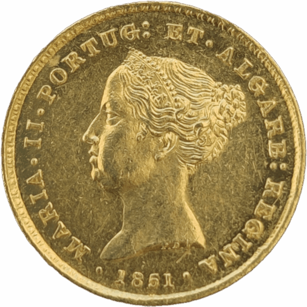 2.500 réis de D. Maria II, 1851