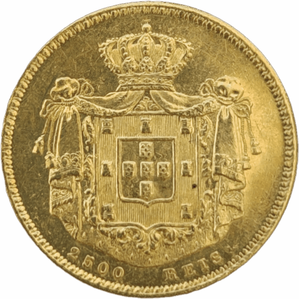 2.500 réis de D. Maria II, 1851 - Image 2