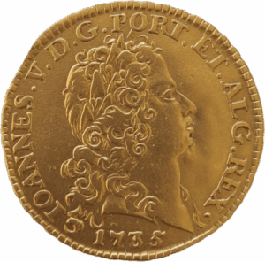 Meia Peça de D. João V - 1735