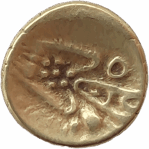 India (Malabar) , fanão (uniface), 1663/1776 – Ouro