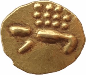 India (Malabar) , fanão, 1663/1776 – Ouro