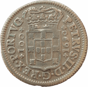 6 vinténs de D. Pedro II - 1690 Porto